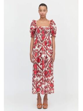 knee length dresses for ladies The Fleur Midi Dress main image 0